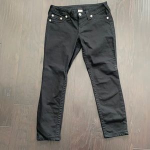 True Religion black jeans size 29
